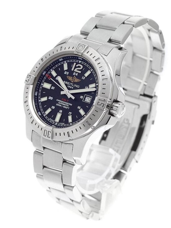 BREITLING Colt Automatic A17388 Date Black Dial Men\'s Watch_951906 main image 5